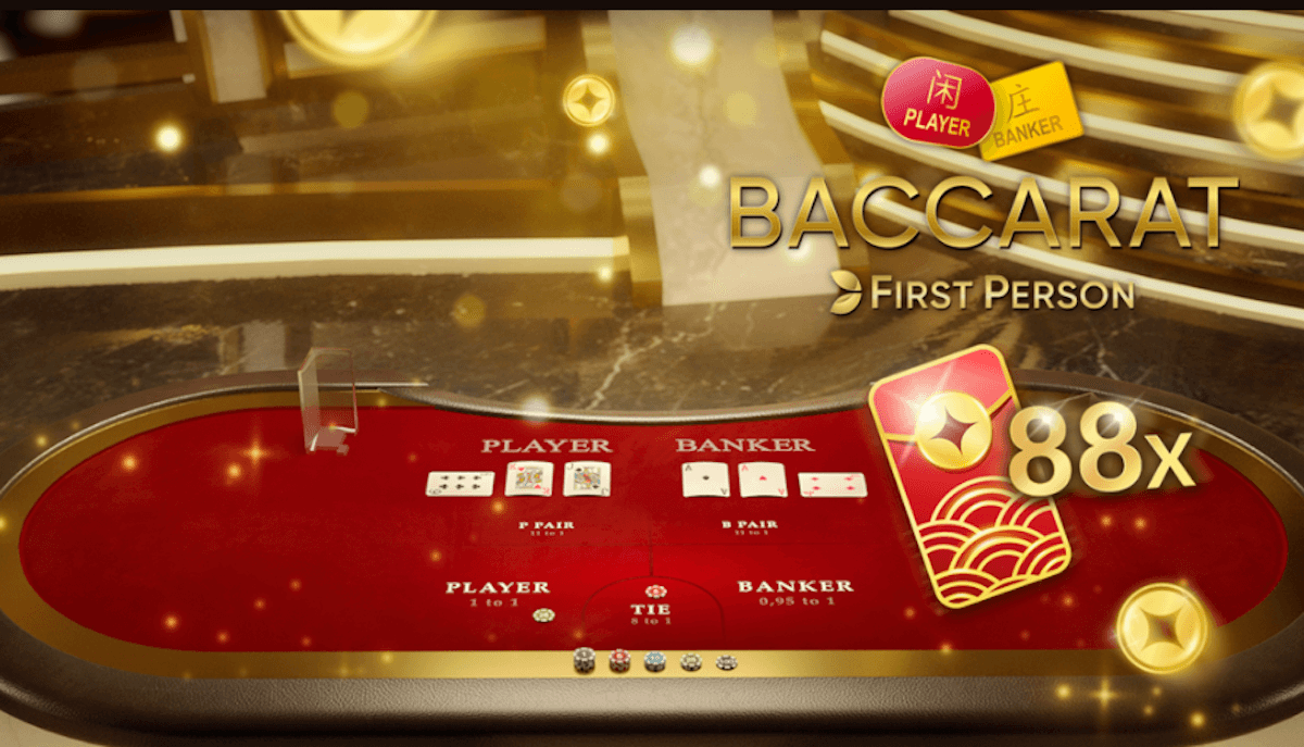 Live Baccarat Table