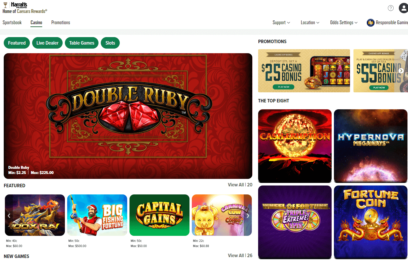 online casino games